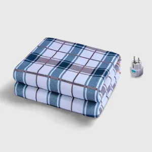 Couverture Chauffante Petite Taille : plaid électrique douillet pour canapé, idéal cocooning. Accessoire chauffant doux.