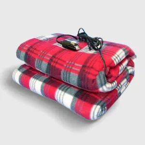 Couverture Chauffante Pour Auto, vue de face, pour un confort et une chaleur optimaux lors de vos trajets hivernaux.