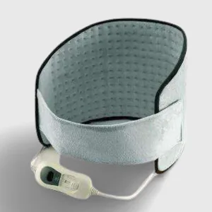 Petite couverture chauffante dos ergonomique pour un soulagement ciblé. Confort optimal, chaleur douce.